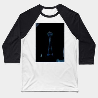 Seattle Space Needle Baseball T-Shirt